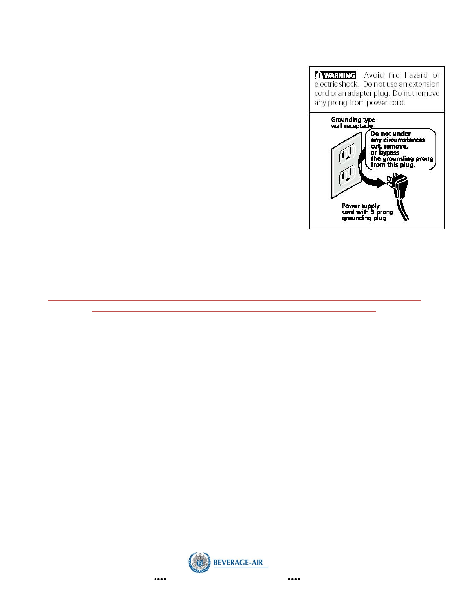 Electrical requirements, Product loading, Shelf specifications | Beverage-Air CF-3 User Manual | Page 5 / 12