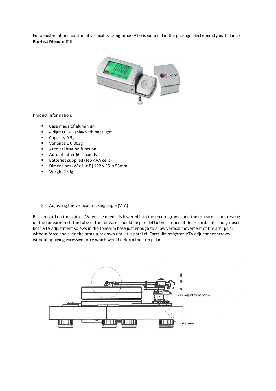 Pro-Ject Audio Systems Pro-Ject Signature 12 User Manual | Page 14 / 23