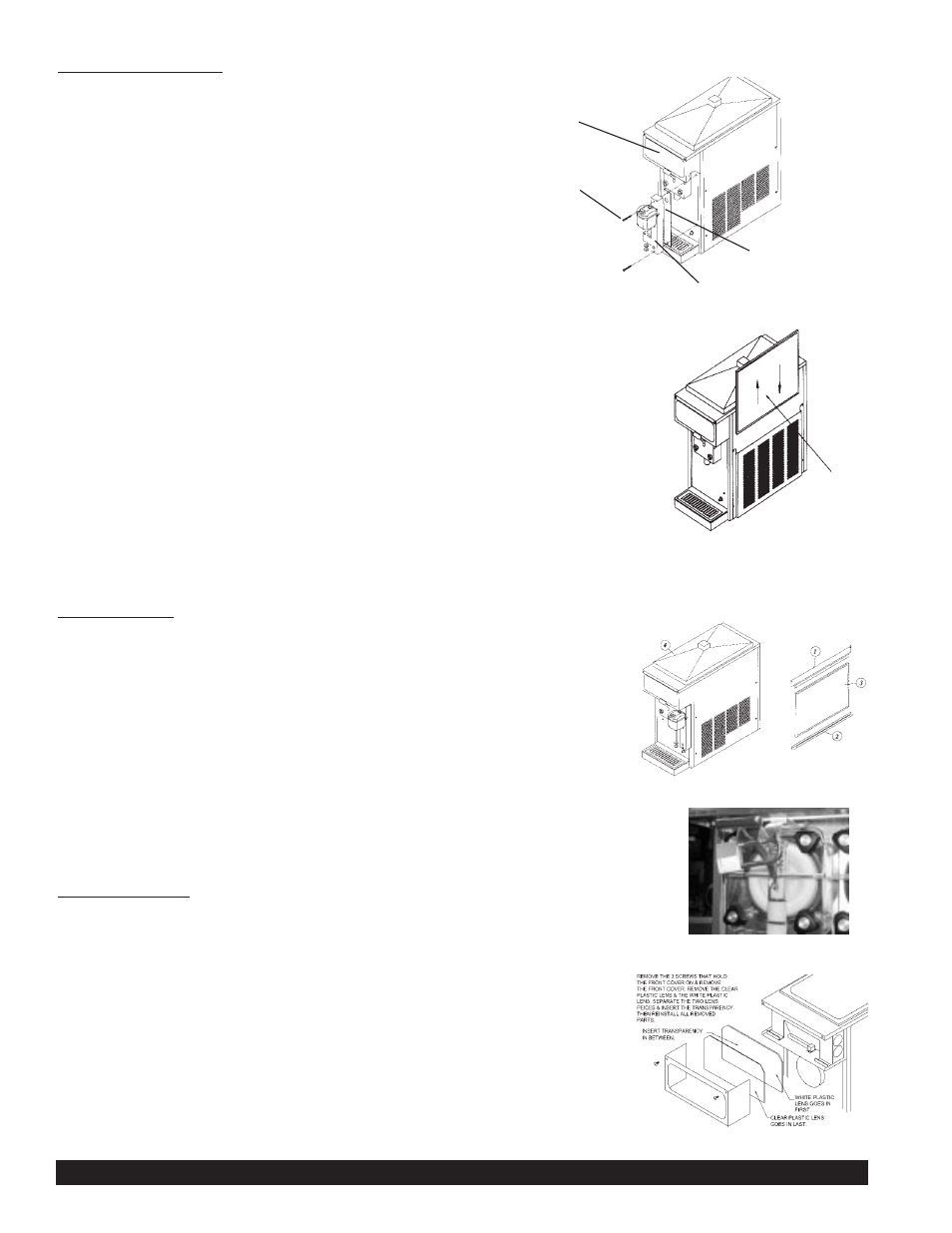 Operation and adjustments | Beverage-Air GRINDMASTER 3311 User Manual | Page 8 / 40