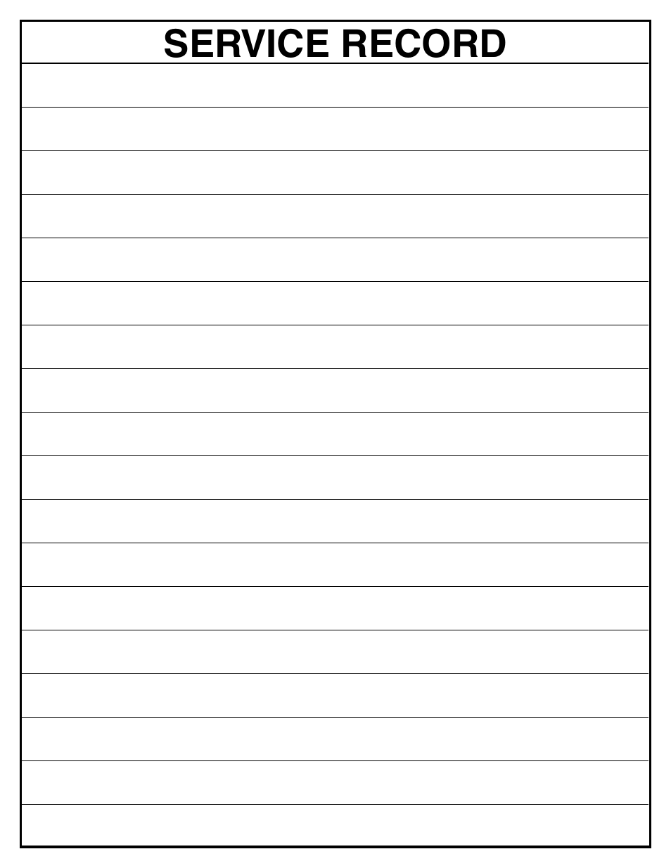 Beverage-Air Refrigerator User Manual | Page 6 / 6