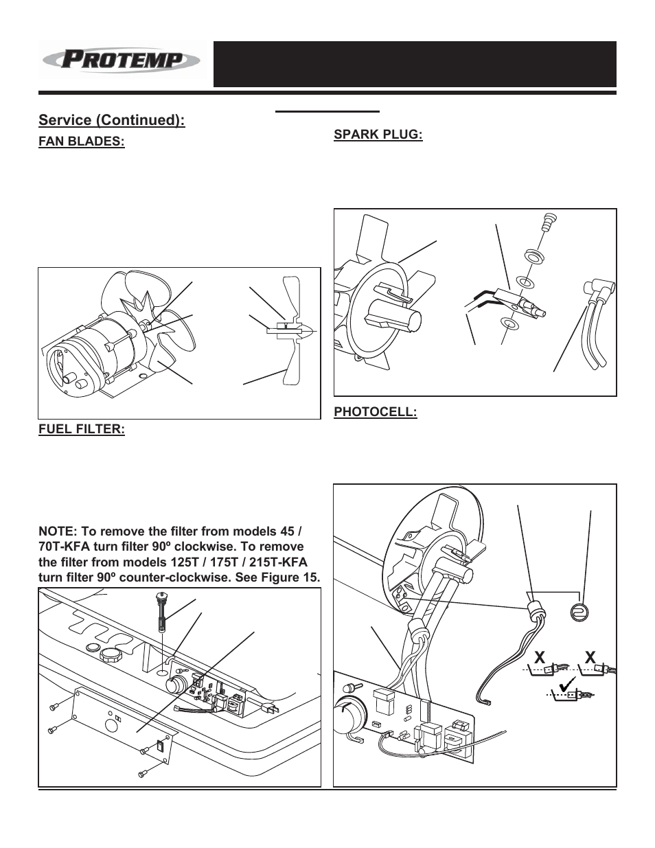 Maintenance, 6huylfh &rqwlqxhg | ProTemp PT-215T-KFA User Manual | Page 11 / 16