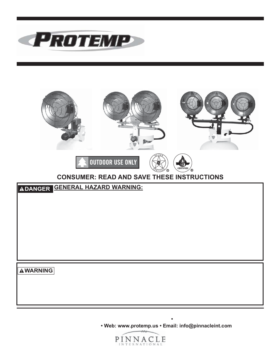 ProTemp PT-47-TTC User Manual | 16 pages
