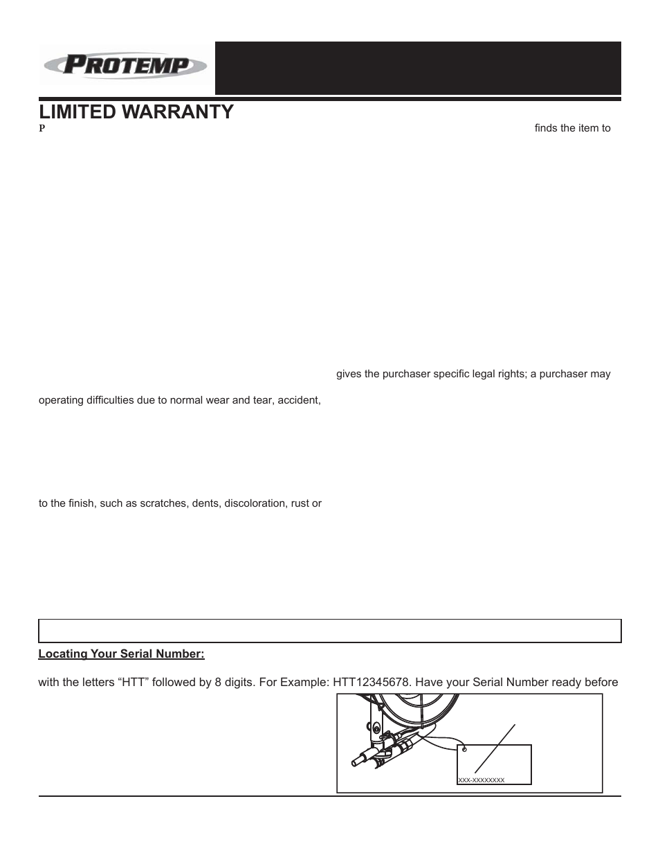 ProTemp PT-47-TTC User Manual | Page 15 / 16