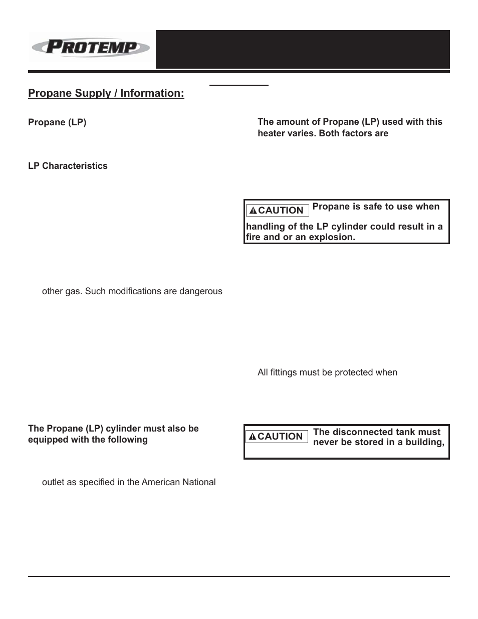 Operation | ProTemp PT-47-TTC User Manual | Page 9 / 16