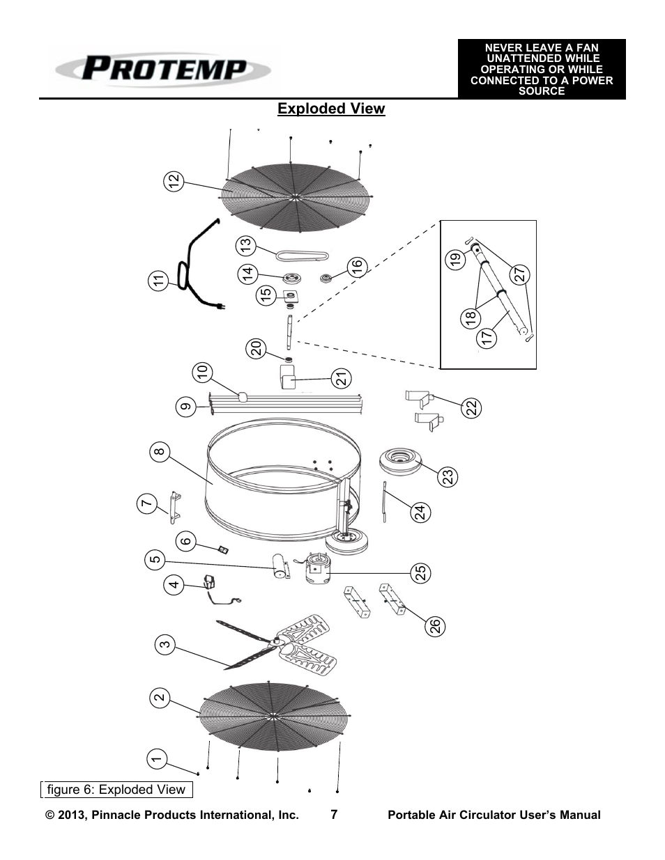ProTemp PT-48-BDF-A User Manual | Page 7 / 8