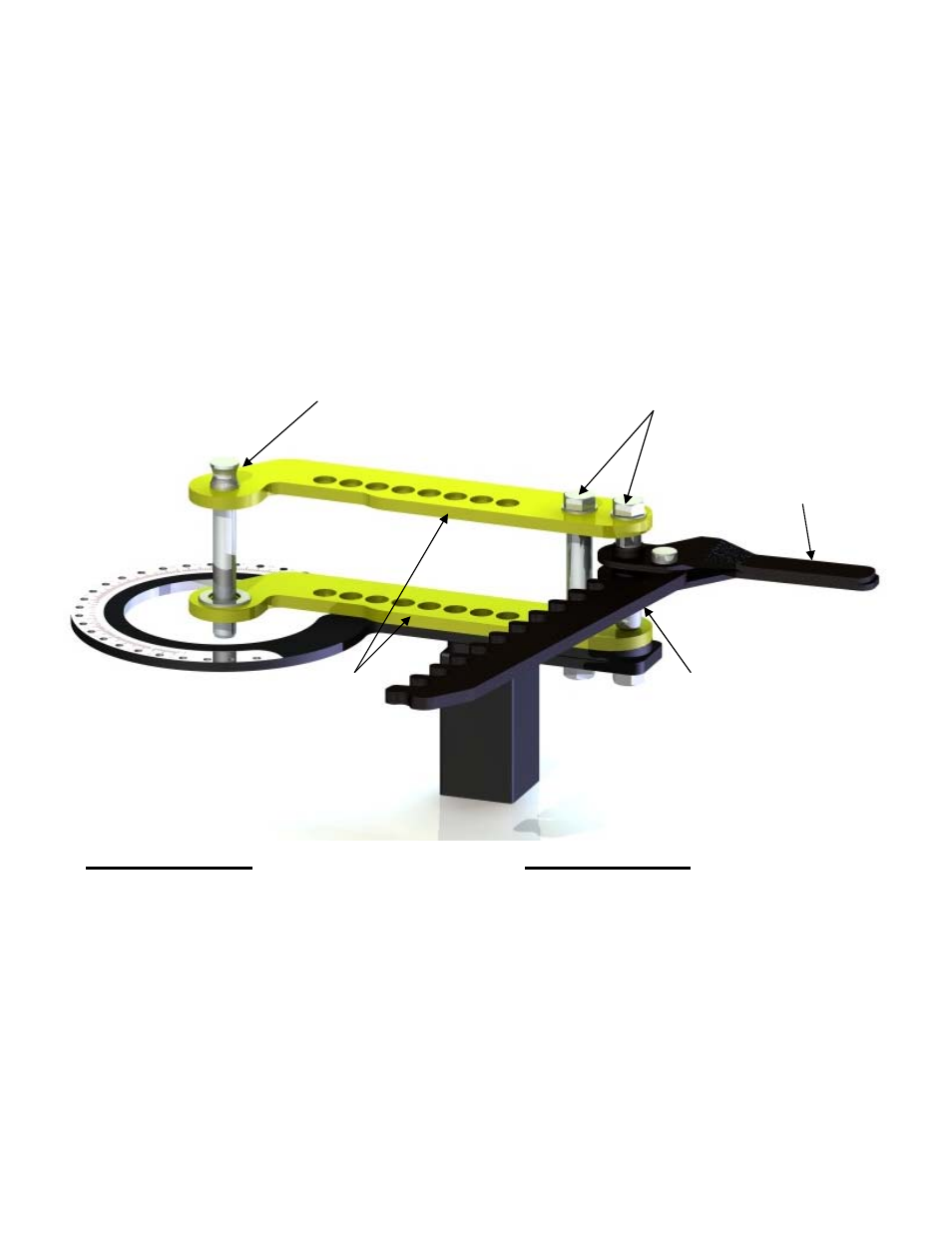 Assembly instructions, Page 2, Front view of frame assembly | Important | Pro-Tools MB-105 User Manual | Page 2 / 14