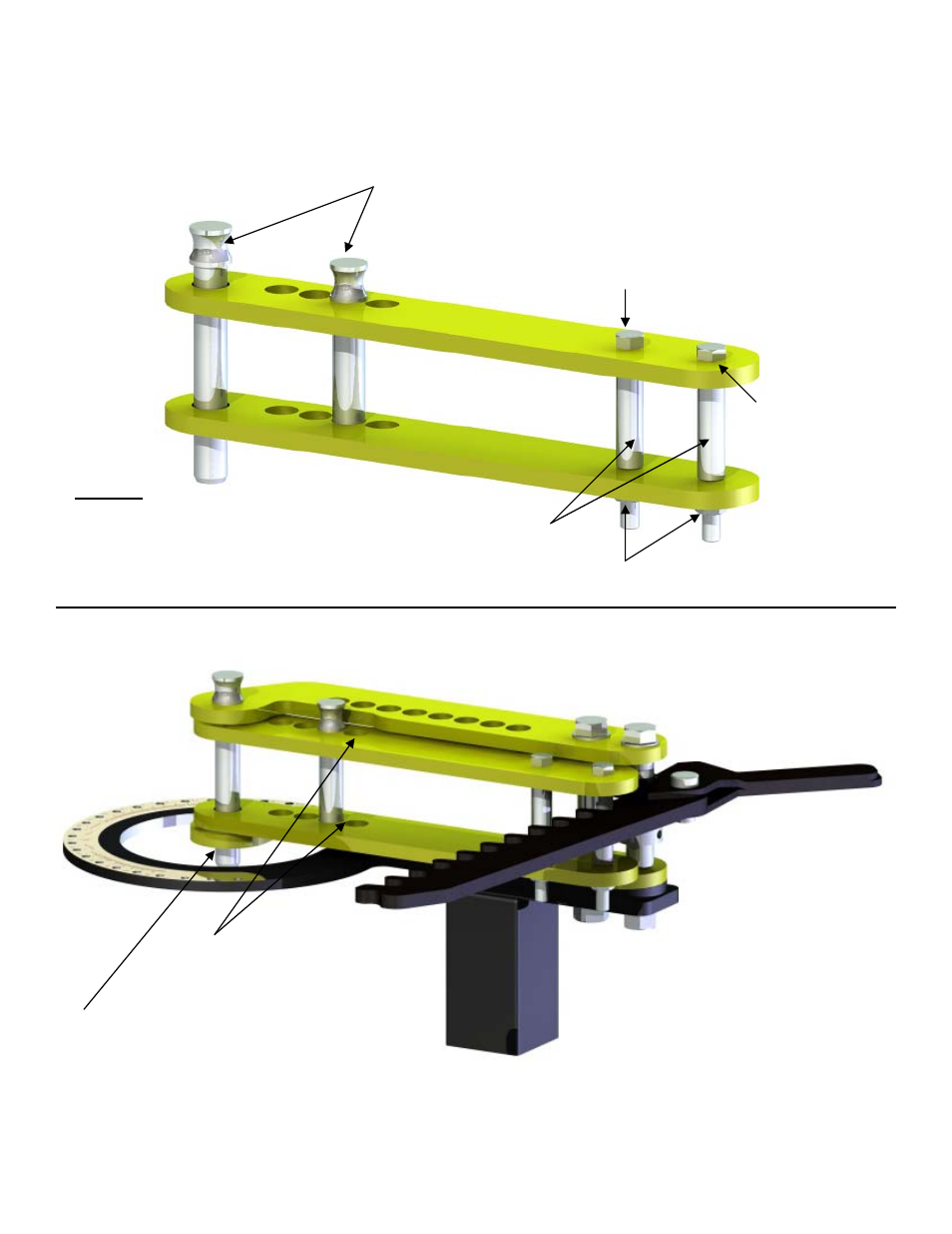 Assembly instructions, Page 3, Swing arm assembly | Pro-Tools MB-105 User Manual | Page 3 / 14