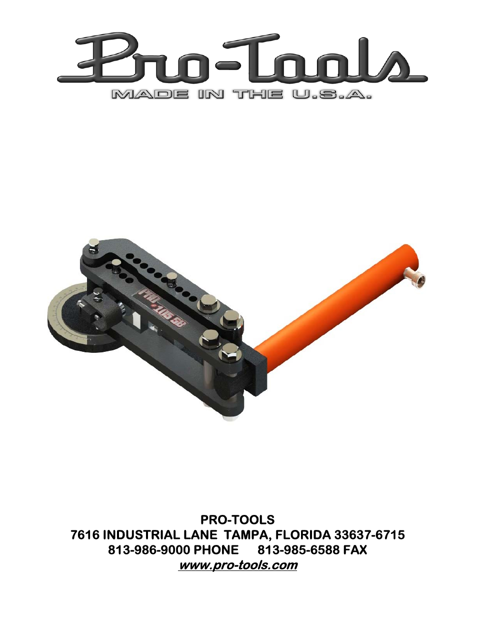 Pro-Tools 105B User Manual | 19 pages