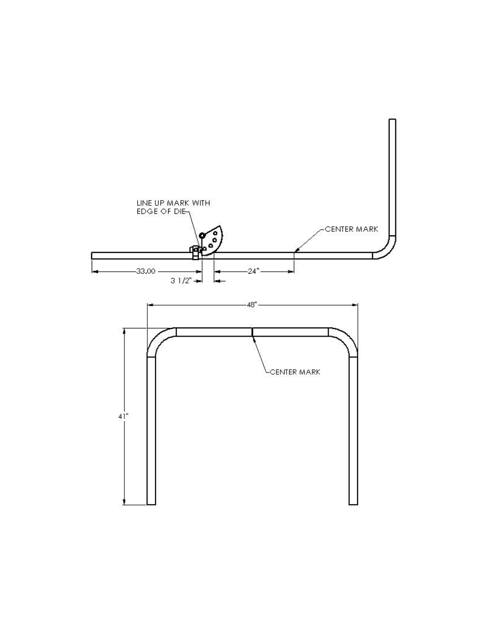 Bending instructions, Page 17, Step 6 | Pro-Tools 105B User Manual | Page 17 / 19