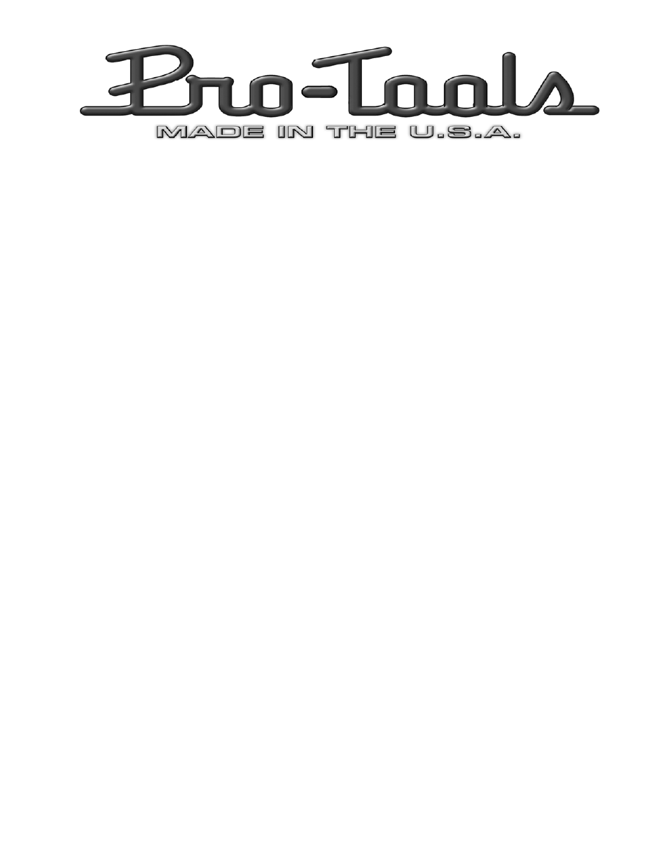 Faq’s, Page 15 | Pro-Tools HB-302 One Shot User Manual | Page 15 / 15