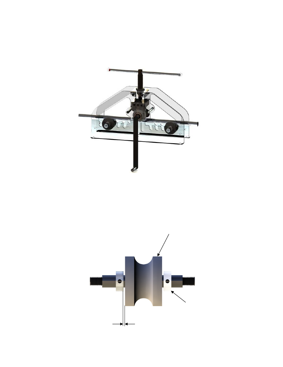 3 roll bender, Set up instructions | Pro-Tools Large Radius Bender User Manual | Page 3 / 6