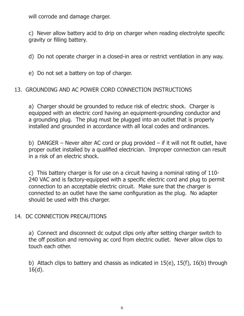 PulseTech SC-12 SuitCase Charger (746X810) User Manual | Page 6 / 12