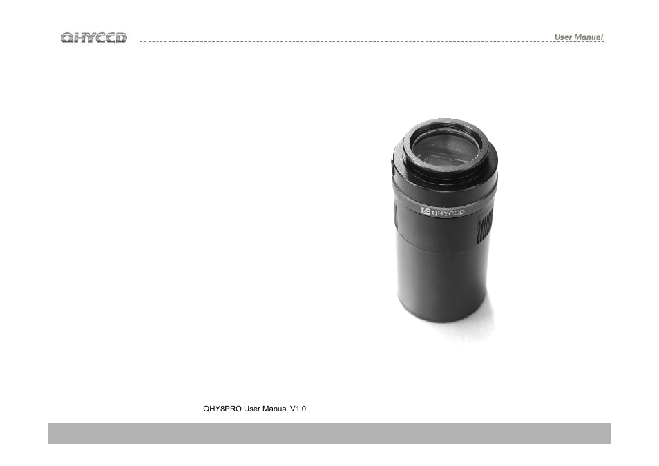 QHYCCD QHY8PRO User Manual | 19 pages