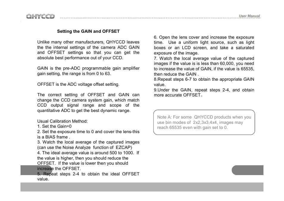 QHYCCD QHY8PRO User Manual | Page 10 / 19