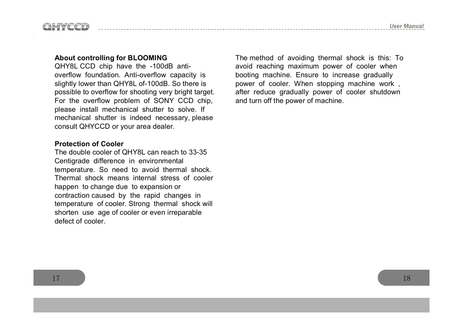 QHYCCD QHY8L User Manual | Page 10 / 22