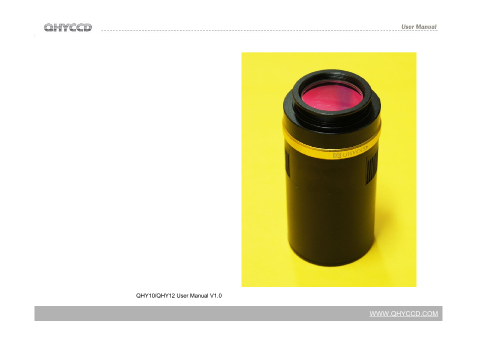 QHYCCD QHY12 User Manual | 21 pages