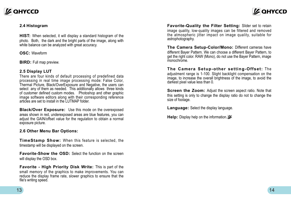 QHYCCD IMG132E User Manual | Page 8 / 10