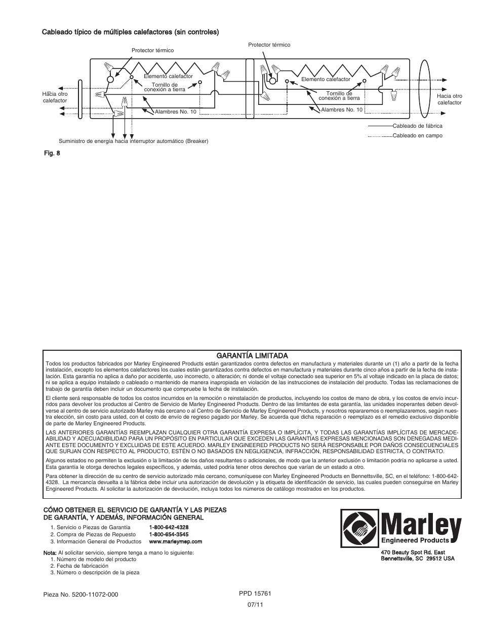 Qmark SLQDB - Draft Barrier Heaters User Manual | Page 12 / 18