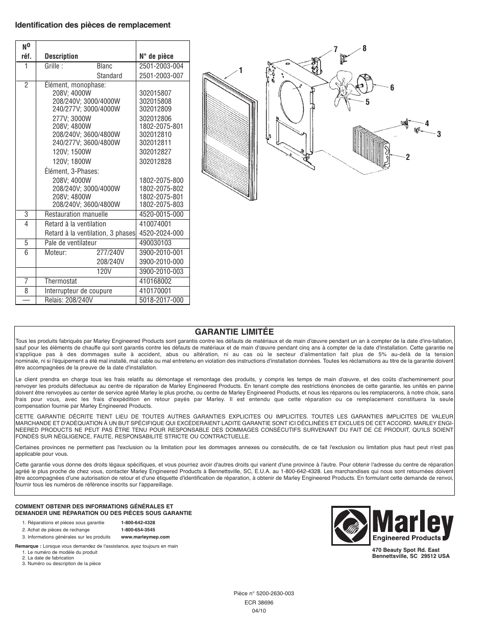 Qmark AWH4000 Series - Architectural Heavy-Duty Wall Heaters User Manual | Page 15 / 15