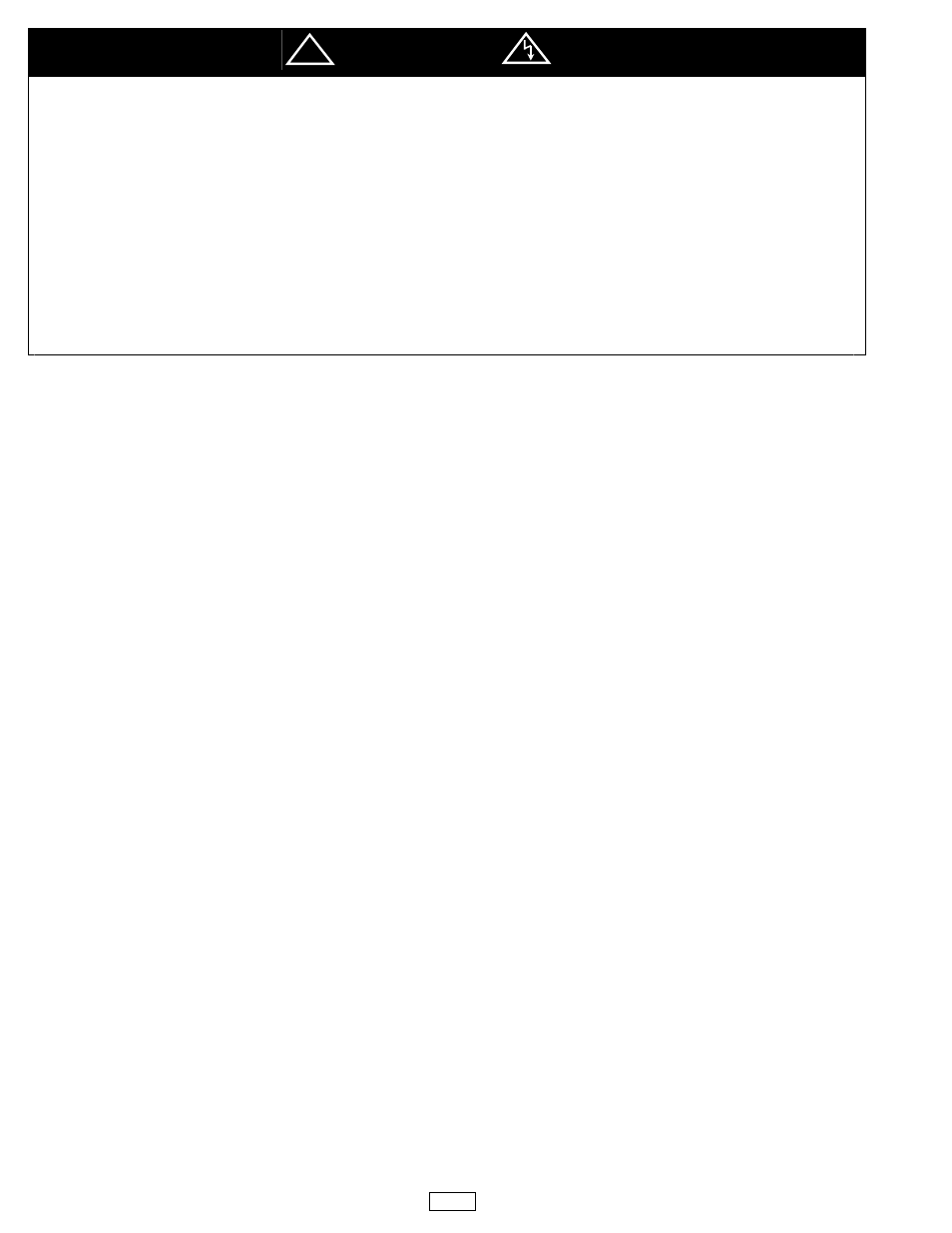 Warning | Qmark CP - Electric Infrared Heating Control Panels User Manual | Page 2 / 4