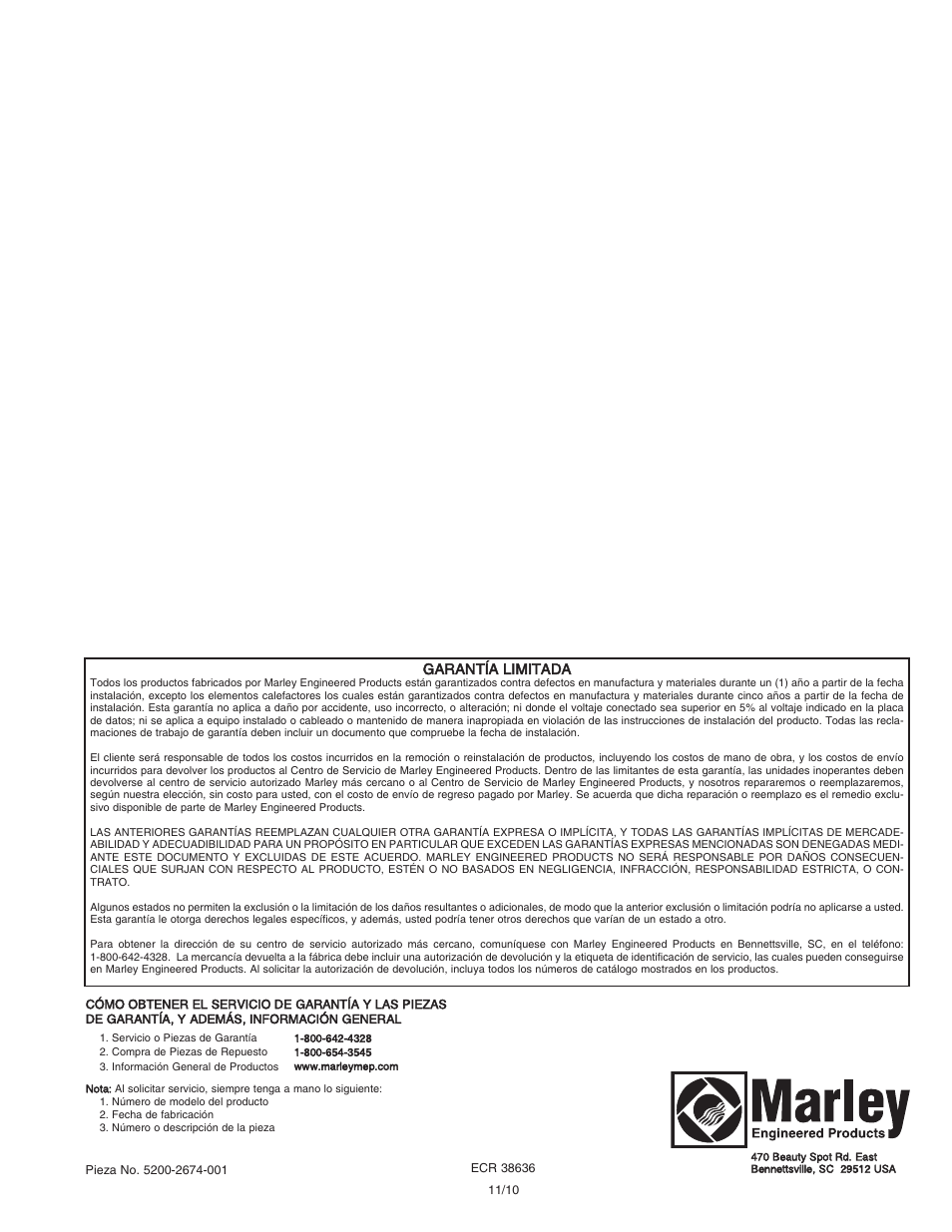 Qmark DSH - Decorative Sill-Height Convectors User Manual | Page 20 / 30