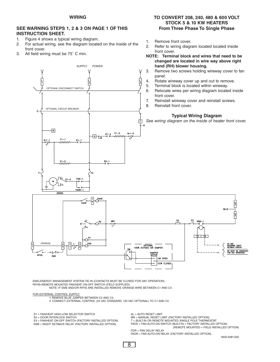 Qmark CUS900 - Stock Cabinet Unit Heater User Manual | Page 8 / 36