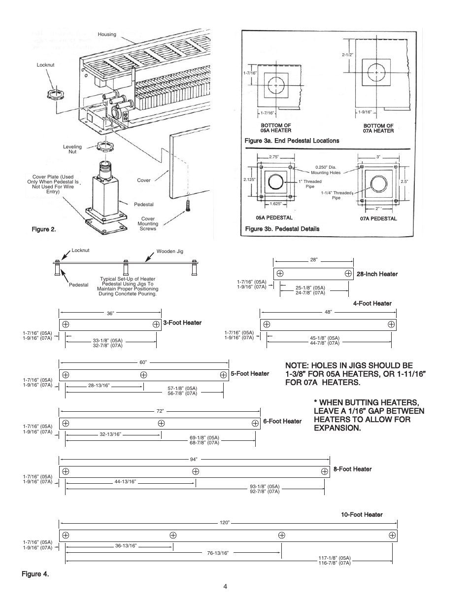 Figure 4 | Qmark CPH - Decorative and Commercial Pedestal Heaters User Manual | Page 4 / 24