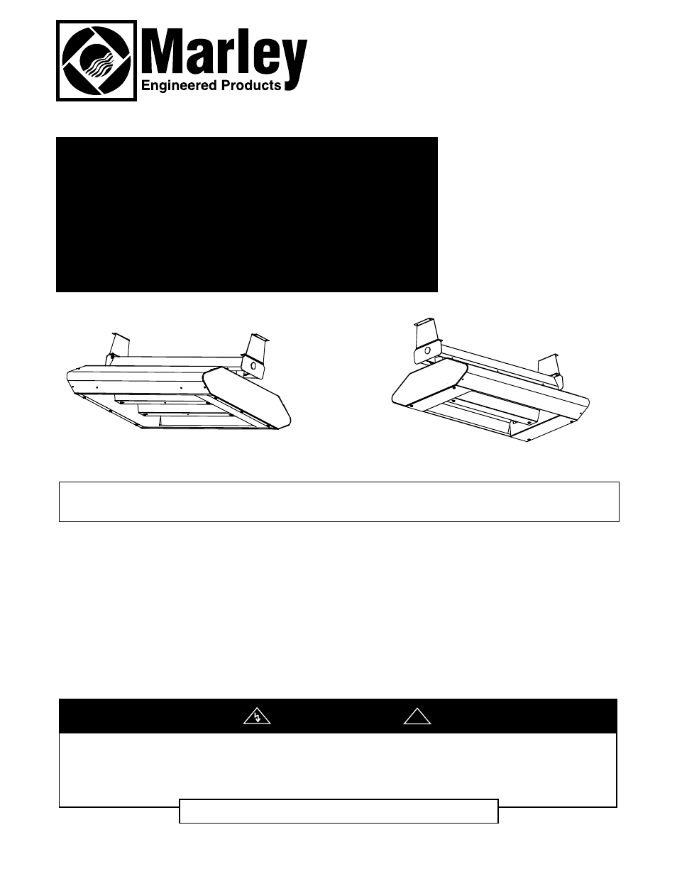 Qmark FRP/FRS - 2 & 3 Element Infrared Heaters User Manual | 9 pages