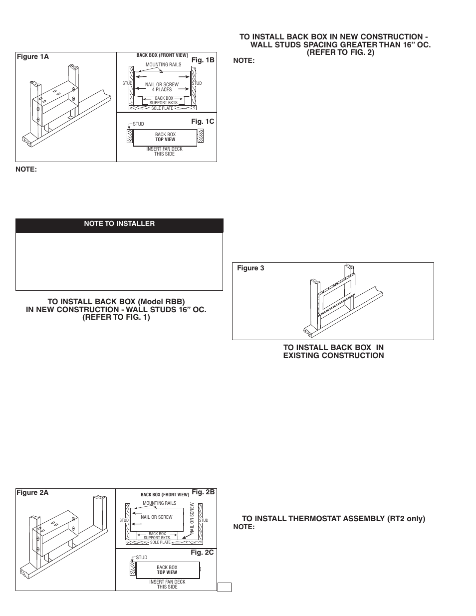 Qmark GFR Series - Fan-Forced Wall Heaters User Manual | Page 2 / 12
