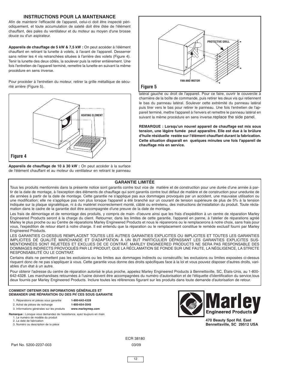 Qmark IUH - Industrial Unit Heater User Manual | Page 12 / 12