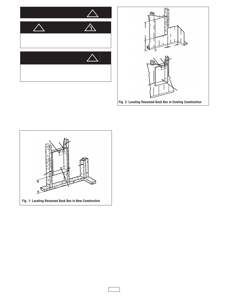 Important caution warning | Qmark LFK Series - Wall Heater User Manual | Page 2 / 4