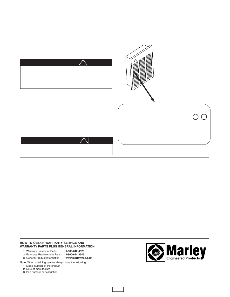 Example, Limited warranty, K4083a | Caution | Qmark LFK Series - Wall Heater User Manual | Page 4 / 4