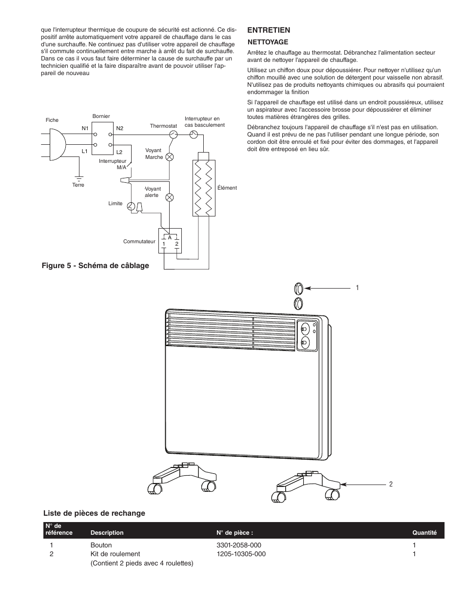 Qmark WPC1500 - Portable Panel Heater User Manual | Page 11 / 12