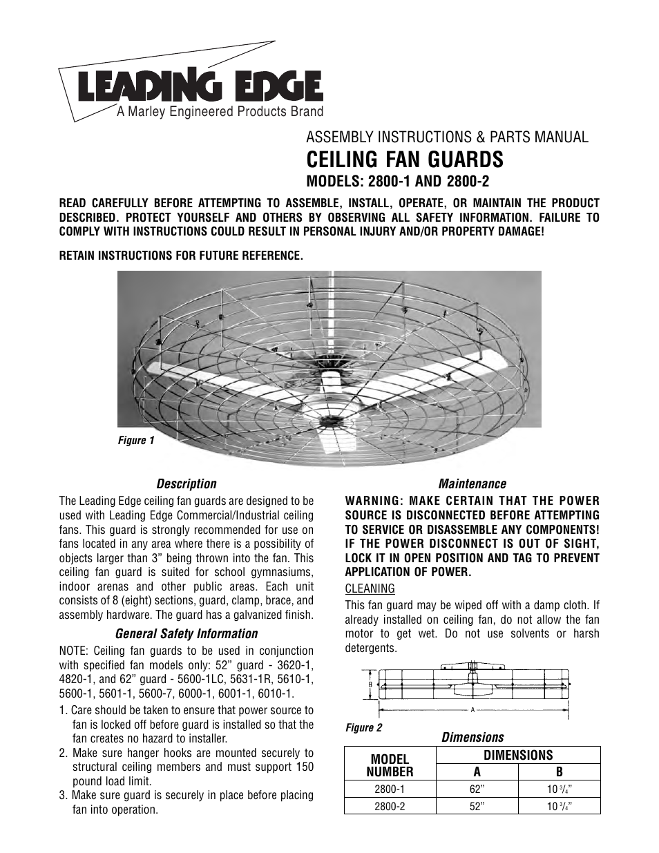 Qmark Ceiling Fan Accessories User Manual | 4 pages