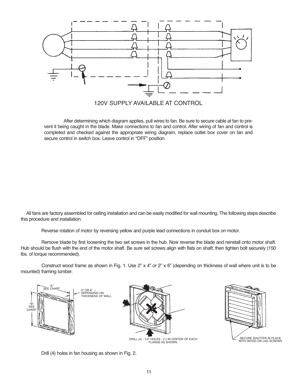 Qmark 3638R - Belt Drive Fans User Manual | Page 12 / 16