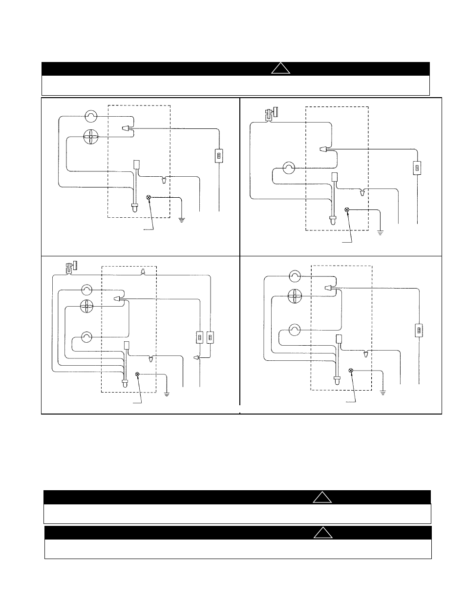 Caution ! fig. 3, Warning | Qmark B660W Infrared Heaters User Manual | Page 3 / 4