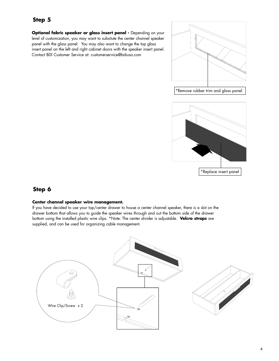 Step 5, Step 6 | BDI Avion 8528 User Manual | Page 4 / 5