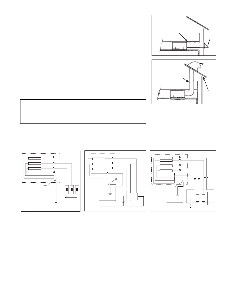 Installing in existing homes, Figure 6, Figure 7 | Qmark MM698 Combination Fans User Manual | Page 3 / 4