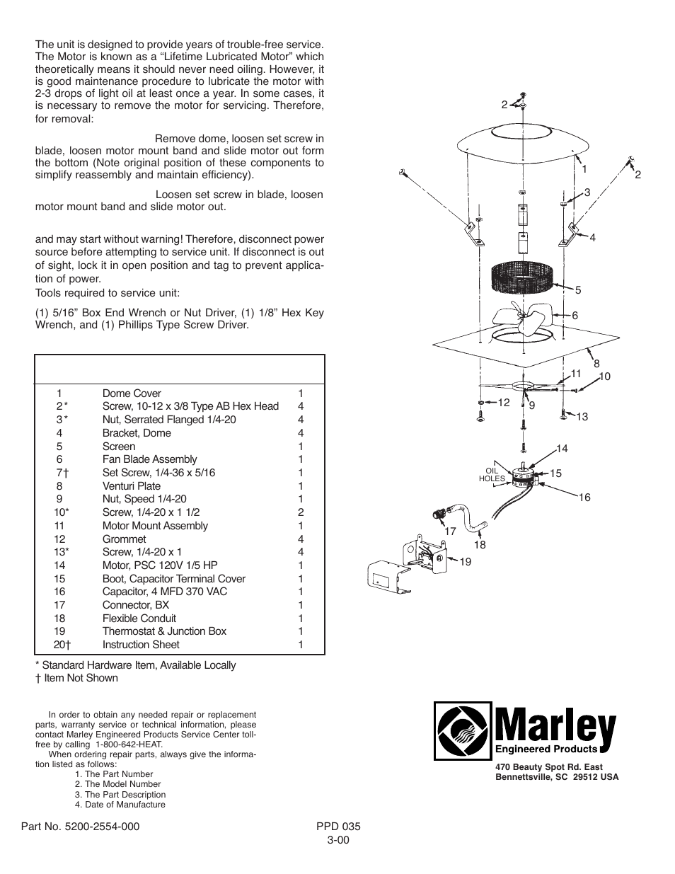 Qmark RV16 - Attic Ventilators User Manual | Page 4 / 4