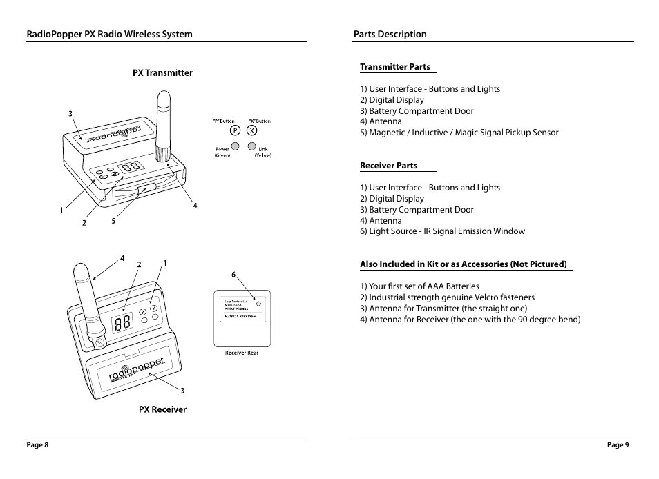 RadioPopper PX User Manual | Page 5 / 14