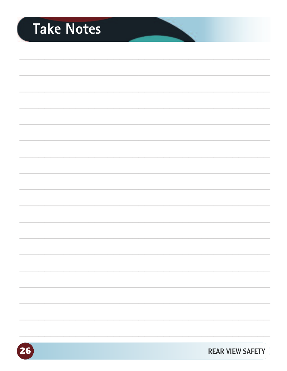 RearviewSafety RVS-770615 User Manual | Page 26 / 27