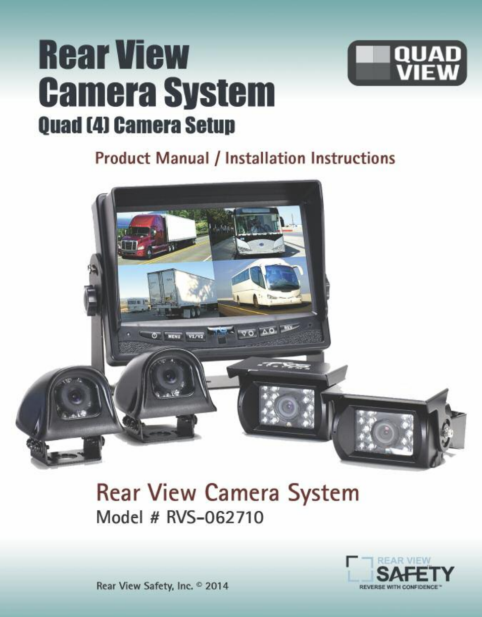 RearviewSafety RVS-062710 User Manual | 26 pages