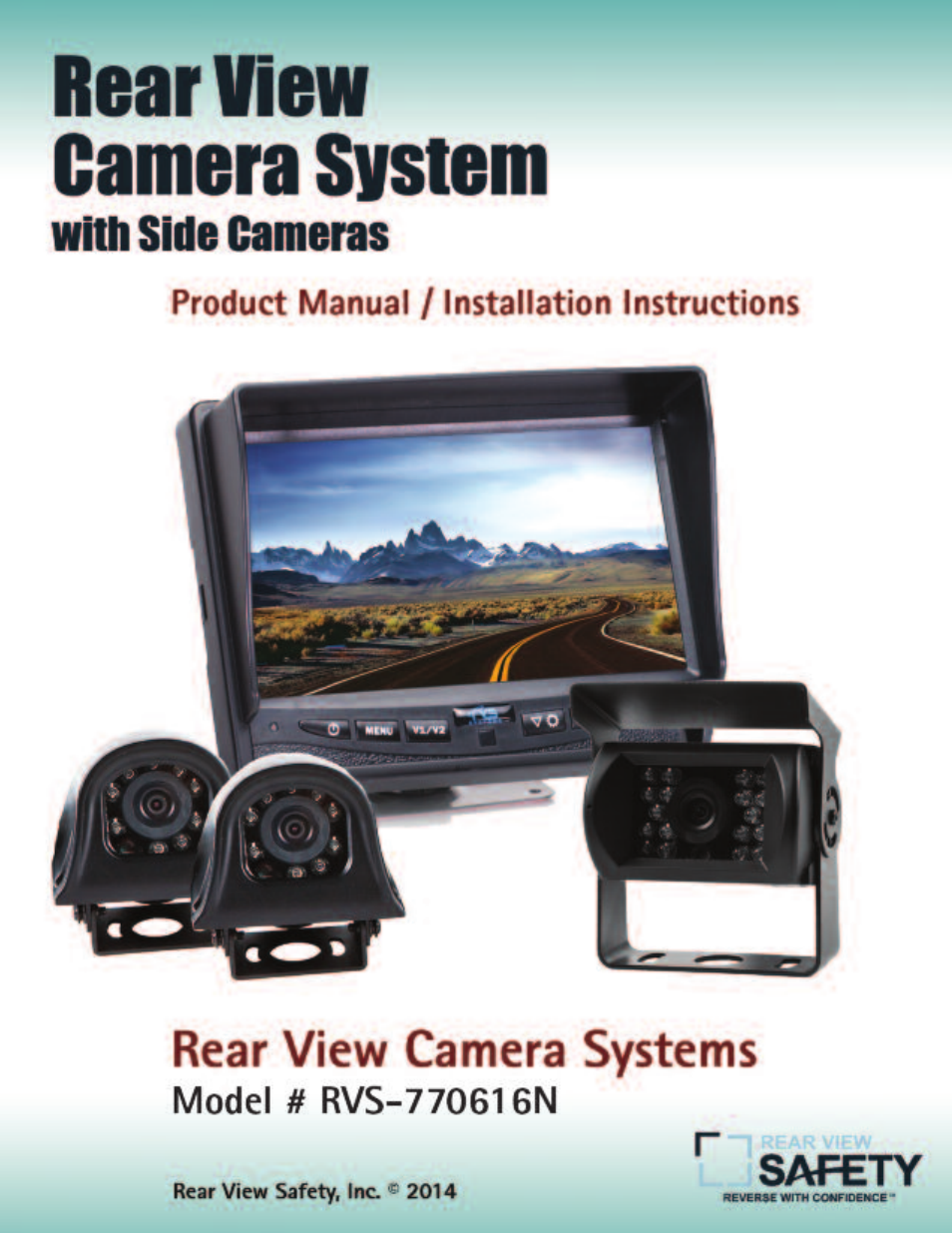RearviewSafety RVS-770616N User Manual | 27 pages
