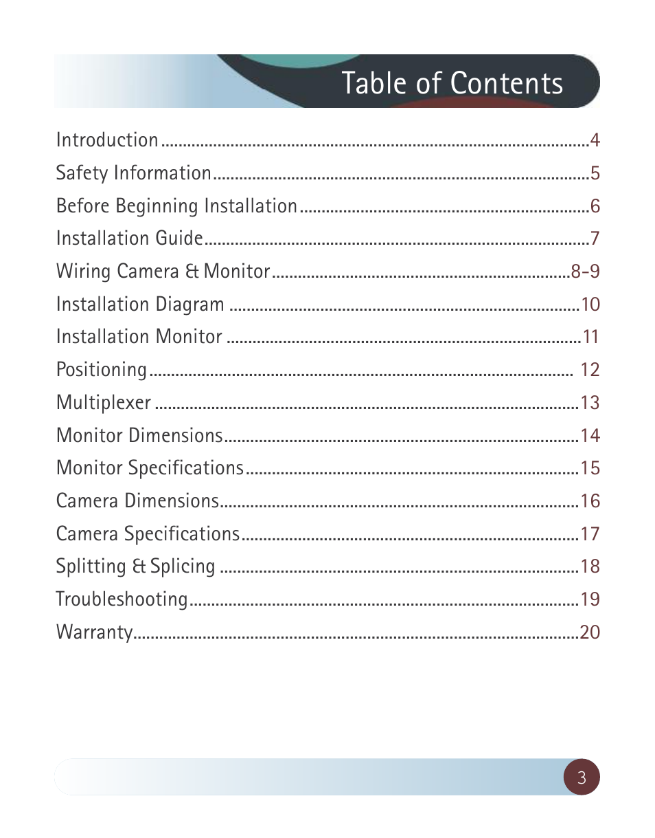 RearviewSafety RVS-770913 User Manual | Page 3 / 27