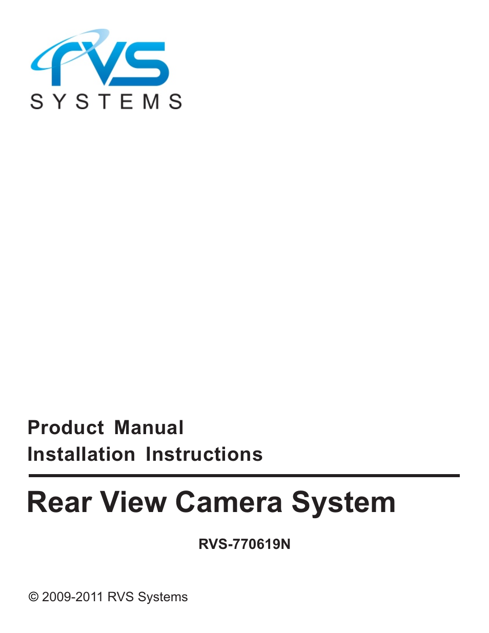 RearviewSafety RVS-770619N User Manual | 21 pages