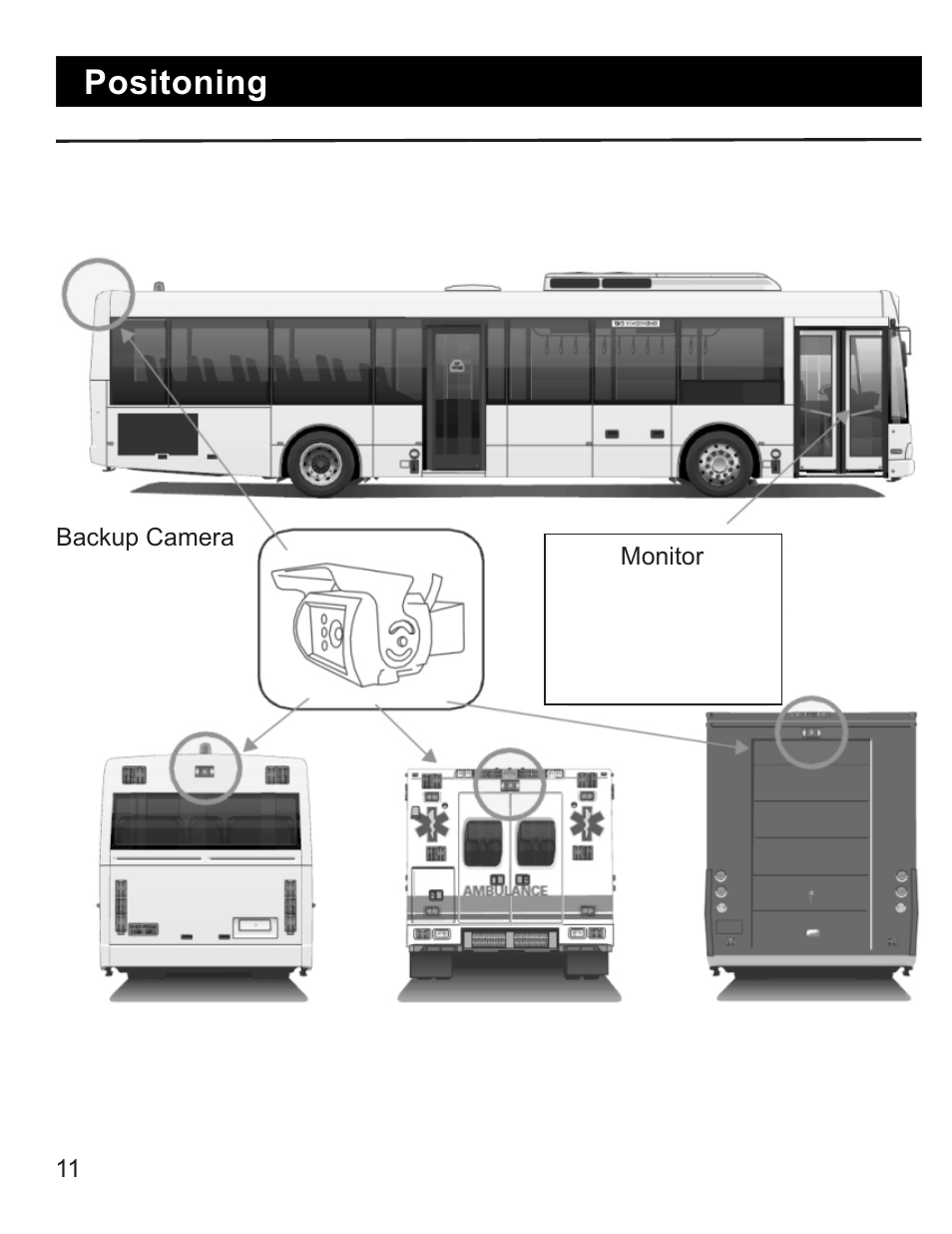 Positoning | RearviewSafety RVS-770619N User Manual | Page 11 / 21