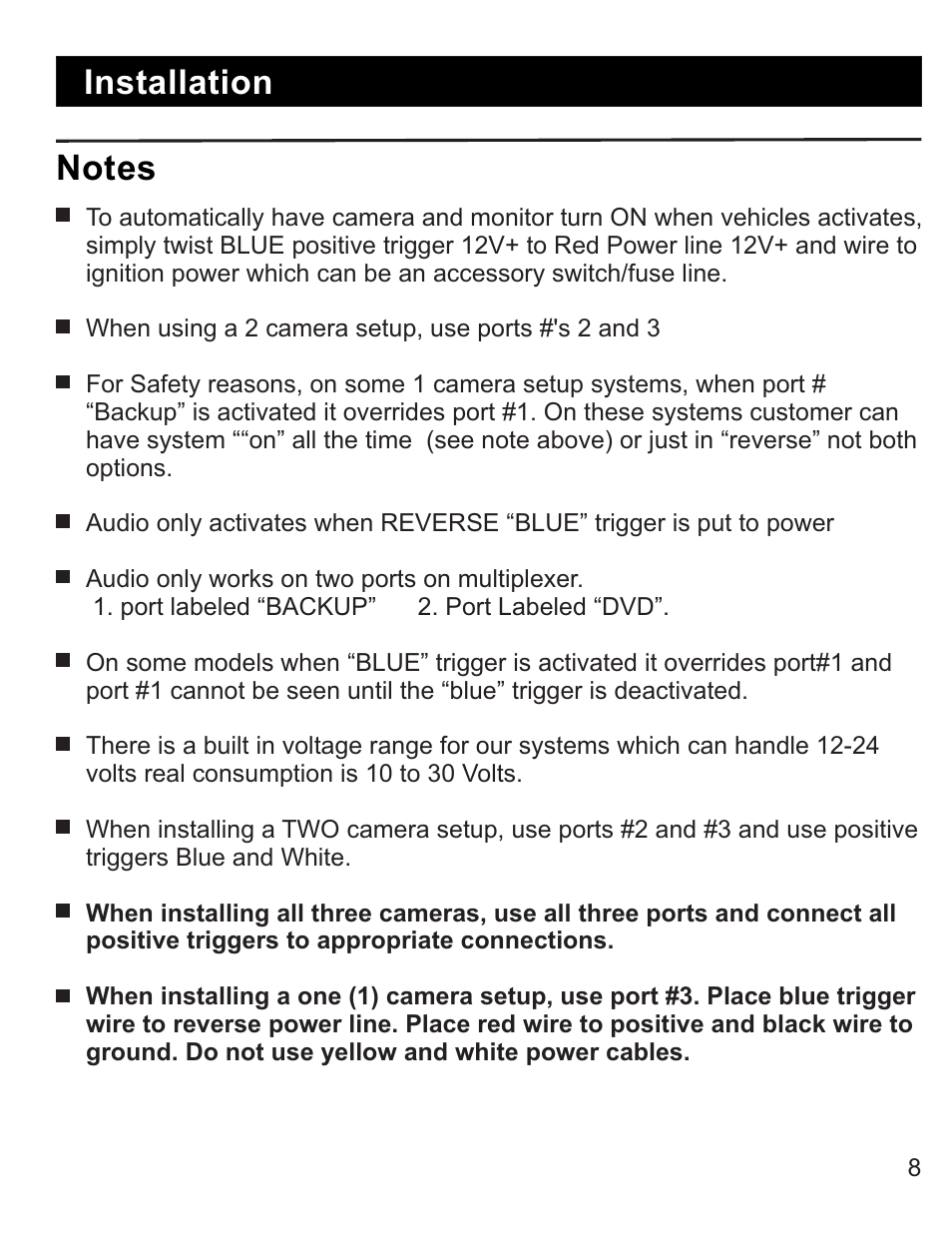 RearviewSafety RVS-770619N User Manual | Page 8 / 21