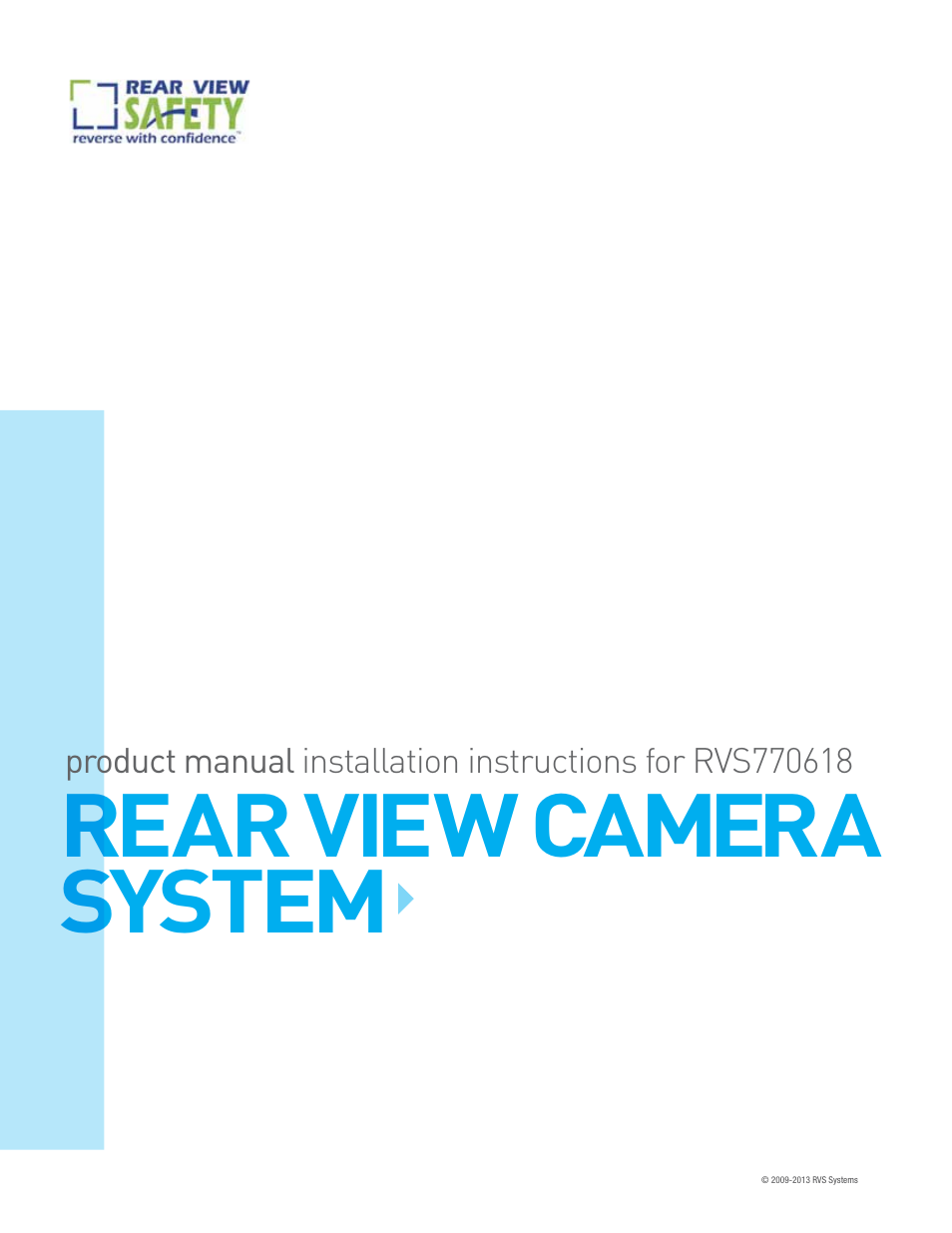 RearviewSafety RVS-776618 User Manual | 20 pages