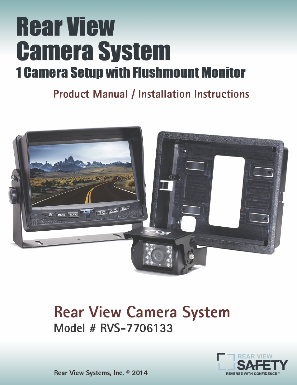RearviewSafety RVS-7706133 User Manual | 27 pages