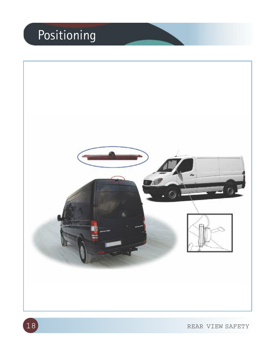 Positioning | RearviewSafety RVS-916619P User Manual | Page 18 / 29